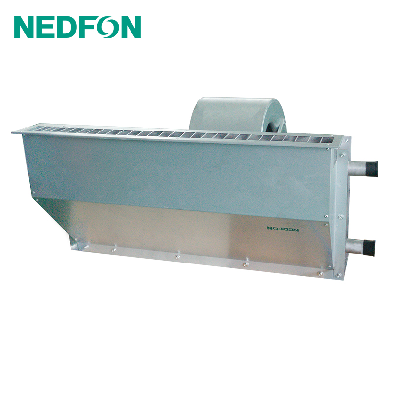 大風量離心式熱風幕機